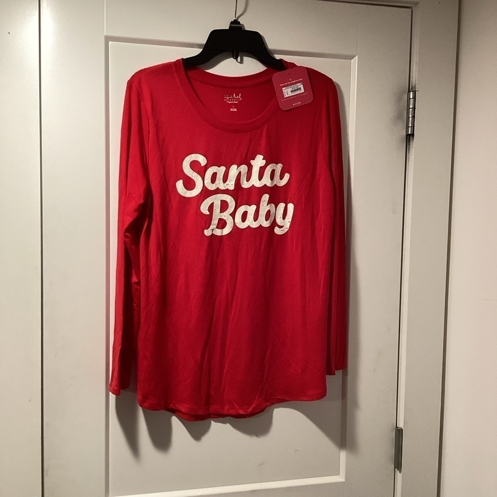 Nwt Isabel Maternity Size L Top Red